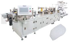 Richpeace - Model RPUM-NF50-URWC-2-220×125-TS-SKV-LF-NA-3P380 - Automatic Foldable Mask Blank Production Machine (Edge Sealing)