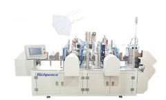 Richpeace - Model RPUM-NF50-UW-4-10×10-TS-SLV-LP-NA-1P220 - Semi-auto Headband Welding Machine for Foldable Mask