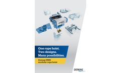 Demag - Model DMR - Rope Hoist - Brochure