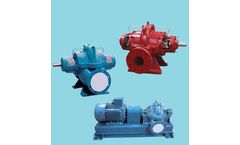 Ebitt - Model SCP, SCP4, SCP6 - Horizontal Double Suction Split-Case Inline Pumps