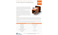 STI - Model EZ Path Series 44+ - Fire-Rated Pathway - Brochure