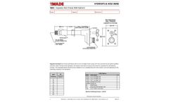Wade - Model 8601 - Exposed Wall Hydrant - Brochure