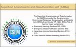 Definition - Superfund Amendments and Reauthorization Act (SARA)- Video