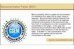 Definition - bioconcentration factor (BCF)- Video