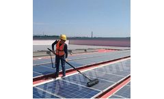 HQ Mount - Model HQ-SPC-01 - Solar Panel Brush Water Cleaning Machine