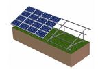 HQ Mount - Model HQ-GM-GT1 - Bracket Structure Solar Ground Screw Mounting System
