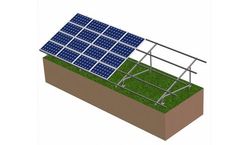 HQ Mount - Model HQ-GM-GT1 - Bracket Structure Solar Ground Screw Mounting System