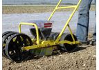 Terradonis - Model JP-3 - 2 to 4-Row Hand Seeder for Vegetable or Flower Seed Planting