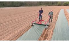 errateck - Manual mulch layer for woven mulch - Video