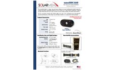 NanoSat - Model nanoSSoC-A60 - Sun Sensor - Brochure