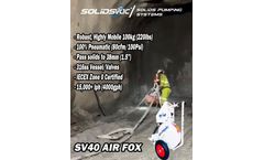 Solidsvac - Model SV40-SP - 15 m3/hr of sludge & slurries