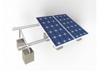 Cement Rooftop Solar Racks