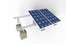 Cement Rooftop Solar Racks