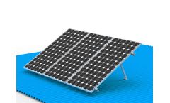 Adjustable Tilt Flat Roof Solar Mounting System