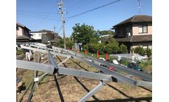 A Type Ground Solar Mounting System