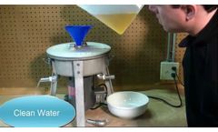 Algae Centrifuge - Harvest Algae - Video