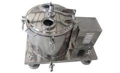 Algae - Model E15 - 15lb Capacity Ethanol Wash and Recovery Basket Centrifuge