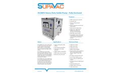 SupaVac - Model SV280-V - Heavy Duty Solids Pump - Brochure