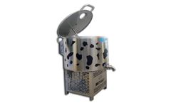 SST Vertical Bottom Group Milk Cooling Tank