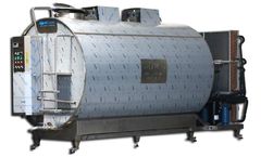 SST Horizontal Milk Cooling Tank