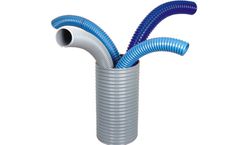 RAKSHA - Diamond Duroflex PVC Duct Pipes