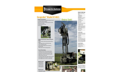 Geoprobe - Model 8250LS - Sonic Drill Rig - Specifications - Brochure