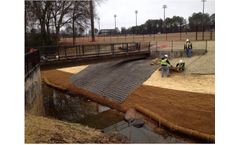 Vegetated Concrete Block Mat for Schools