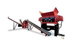 Bano - Model Premac IDRO - Primary Single-Shaft Shredder