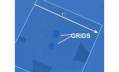 Model Cat# CG-101 - Cover Glass With Grid for Preparing Relocatable Field Slides 10/PK