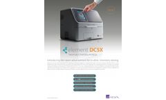 Heska element - Model DC5X - Veterinary Chemistry Analyzer - Brochure