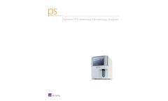 Heska Element - Model HT5 - Veterinary Hematology Analyzer - Brochure