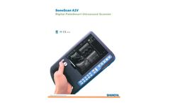Shinova - Model SonoScan A1V - Palm Ultrasound System - Brochure