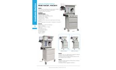Shinova - Model AneCart - Anesthesia Machine - Brochure