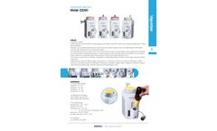 Shinova - Model E2000 - Anesthesia Vaporizer - Brochure
