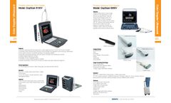 Shinova - Model DopScan 6060V - Portable Veterinary Color Doppler - Brochure