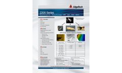 EdgeTech - Model 2200 and 2205 - AUV / UUV / ROV / ASV / USV Sonars System - Brochure