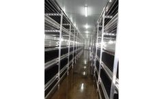 Insect Engineer - Model ZOEM - Insect Farming Rack Systems