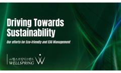 [Wellspring] Driving Towards Sustainability: Our Efforts for Eco-Friendly and ESG Management