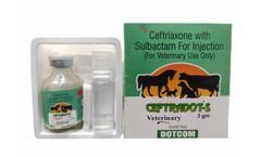 Model CEFTRADOT-S - 3gm - Ceftriaxone & Sulbactum Injection