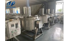 Henan Jinrui - Model 3 - Garri frying machine garri production factory equipment list garri fryer