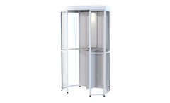 QleanAir - Model SF4000 - Semi-Open Stand Alone Smoking Cabin