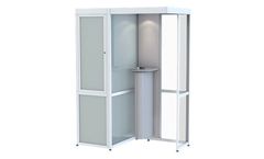 QleanAir - Model S30 - Safety Stand Alone Smoking Cabin