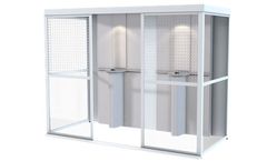 QleanAir - Model SF - Forum Semi-Open Stand Alone Smoking Cabin