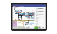 In-Vehicle Visual and Audible Route Navigation Software with FleetRoute Navi