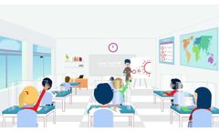 Deflecto Classroom Desk Barriers - Video