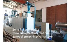 Zeno - Model ZNHG500 - Fish feed pellet dryer machine