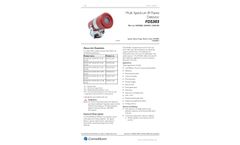 Consilium - Model FDS303 - Multi Spectrum IR Flame Detector - Datasheet
