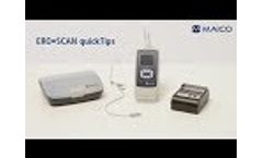 ERO•SCAN OAE quickTips MAICO Diagnostics US - Video