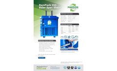 Mardon - Model RamPack 550 - Mill-Size Vertical Baler -Brochure
