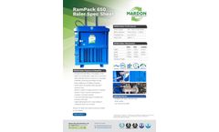 Mardon - Model RamPack 650 - Mill-Size Vertical Baler - Brochure